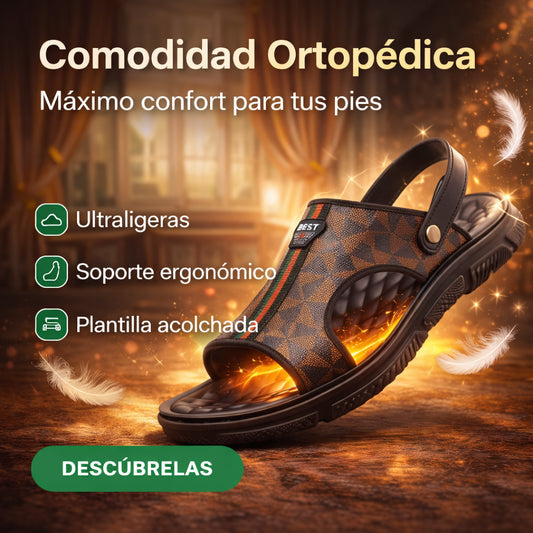 🔥 Sandalias Ortopédicas Gucci – Alivio Inmediato y Máxima Comodidad 👣