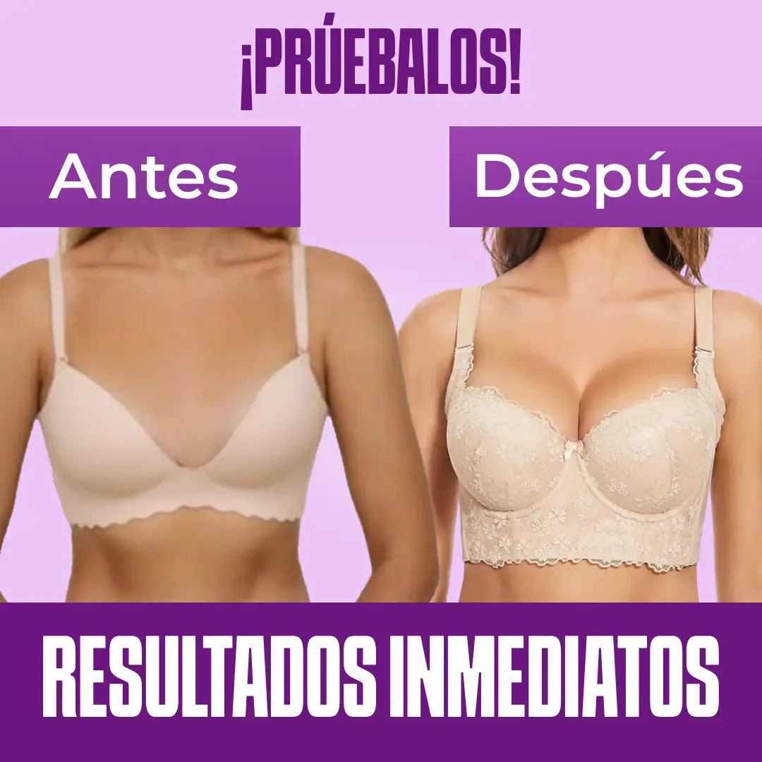👗 Sujetador Push-Up de Encaje – Corset Largo que estiliza tu silueta 💎